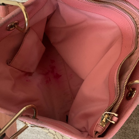 Gucci Monogram With Pink Leather - Picture 10 of 11